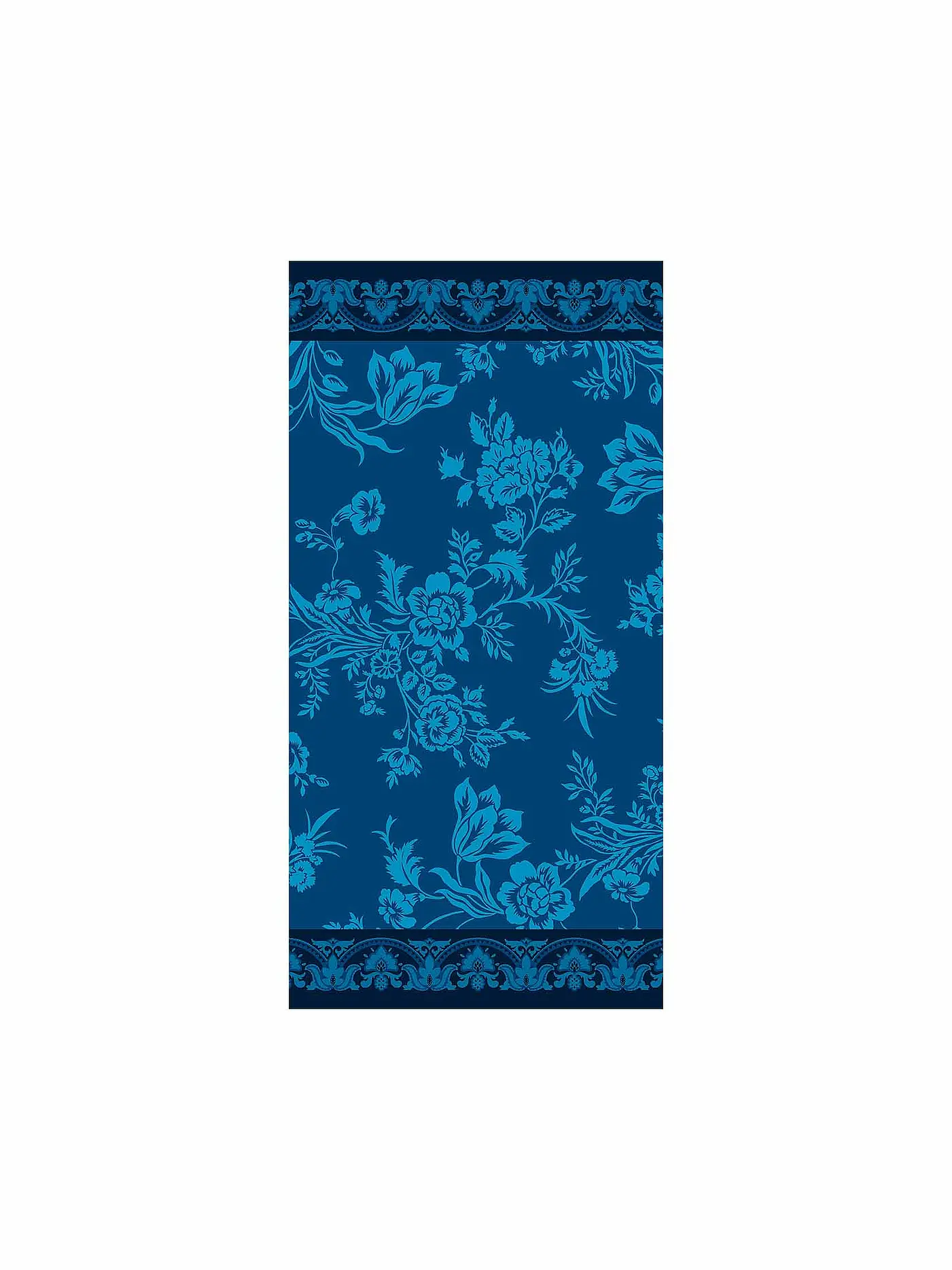 BASSETTI | Handtuch 50x100cm AGRIGENTO Coralle | blau